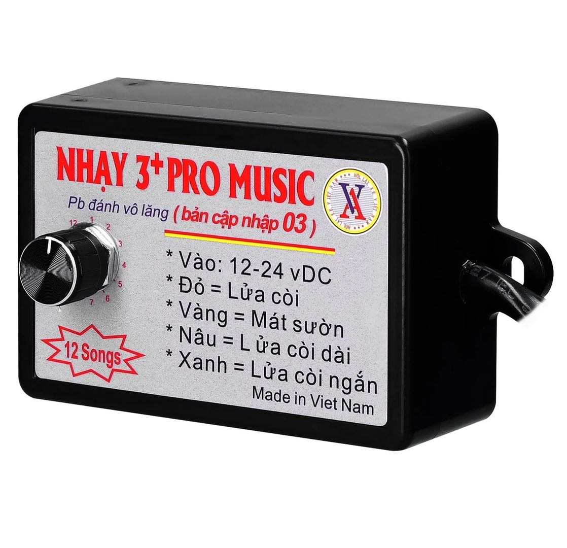 Vietnam NHAY 3+Pro Music Car Horn Music Controller 12V 24V Truck Air Horn Music Box 