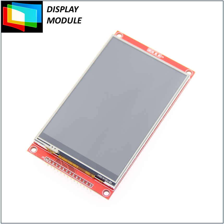 3.5 Inch 480x320 SPI Serial TFT LCD Module Display Screen with Press Panel Driver IC ILI9488 for MCU