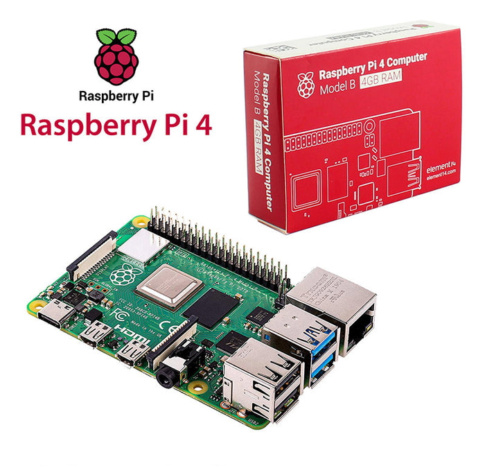 Raspberry Pi 4 model B mini desktop computer 1GB 2GB 4GB 8GB