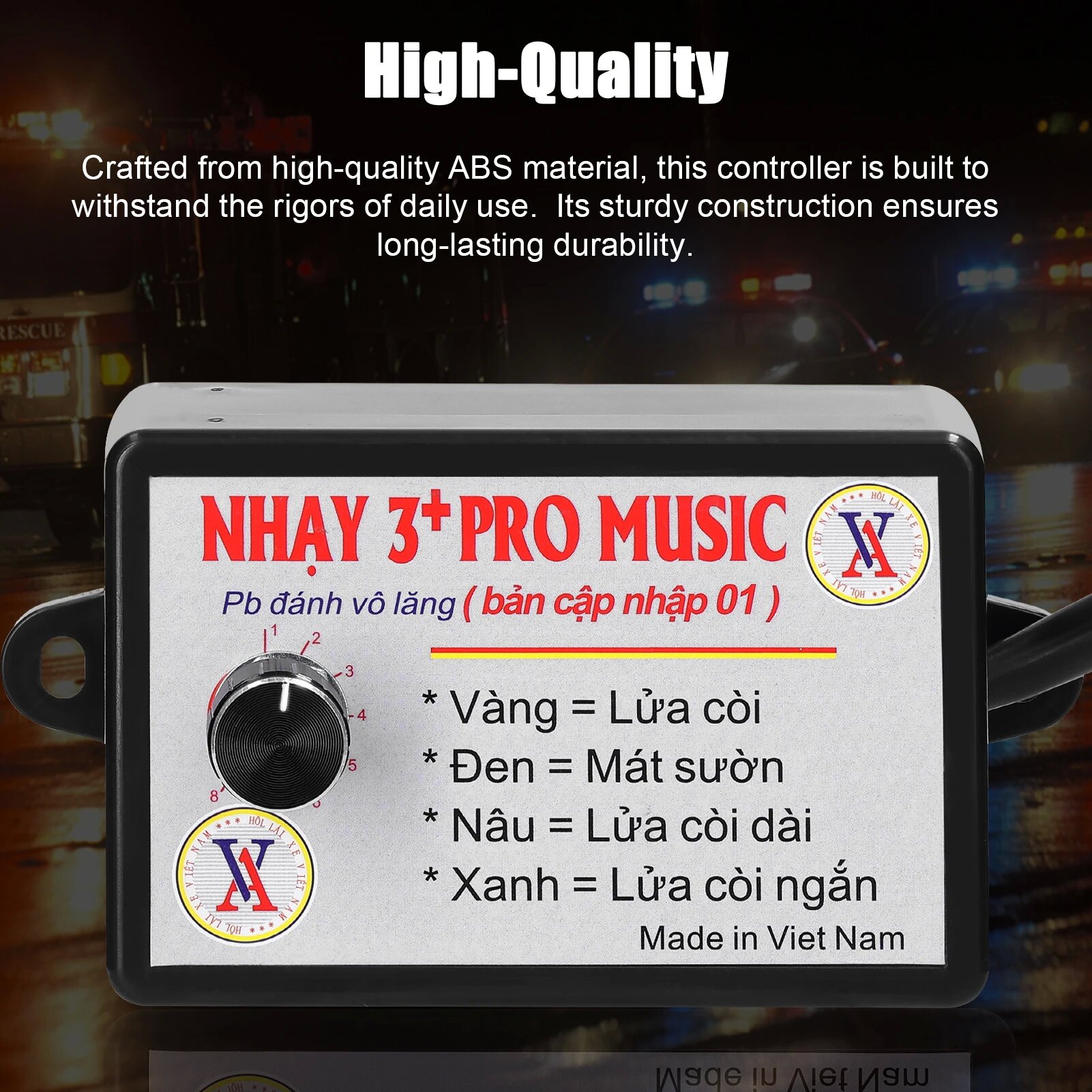 Nhay 3 Pro music box 12v to 24v Rapid relay tunebox rapid music box nhay 3pro music for car trucker