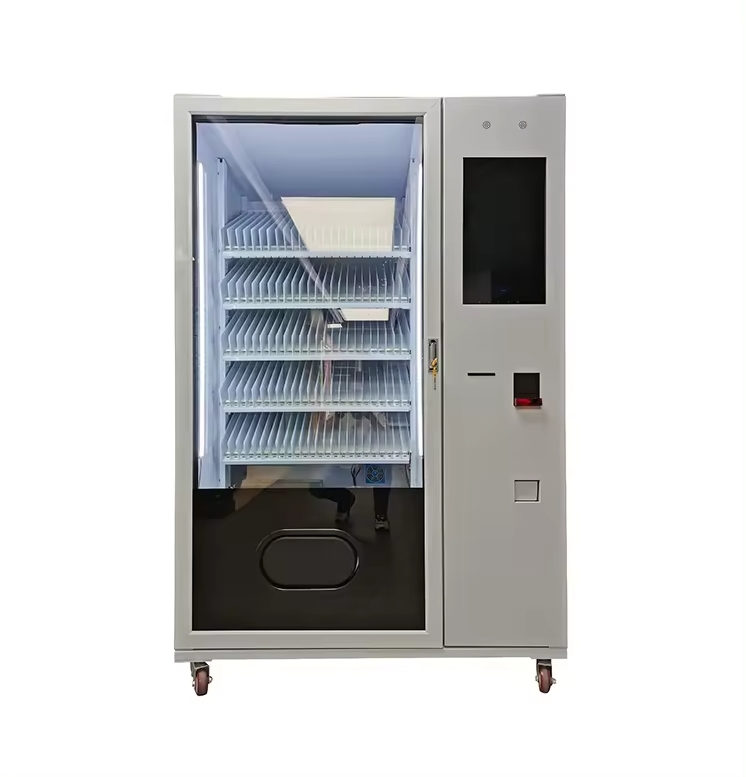 Smart medicine vending machine for pharmacy with heating cooling system elevator